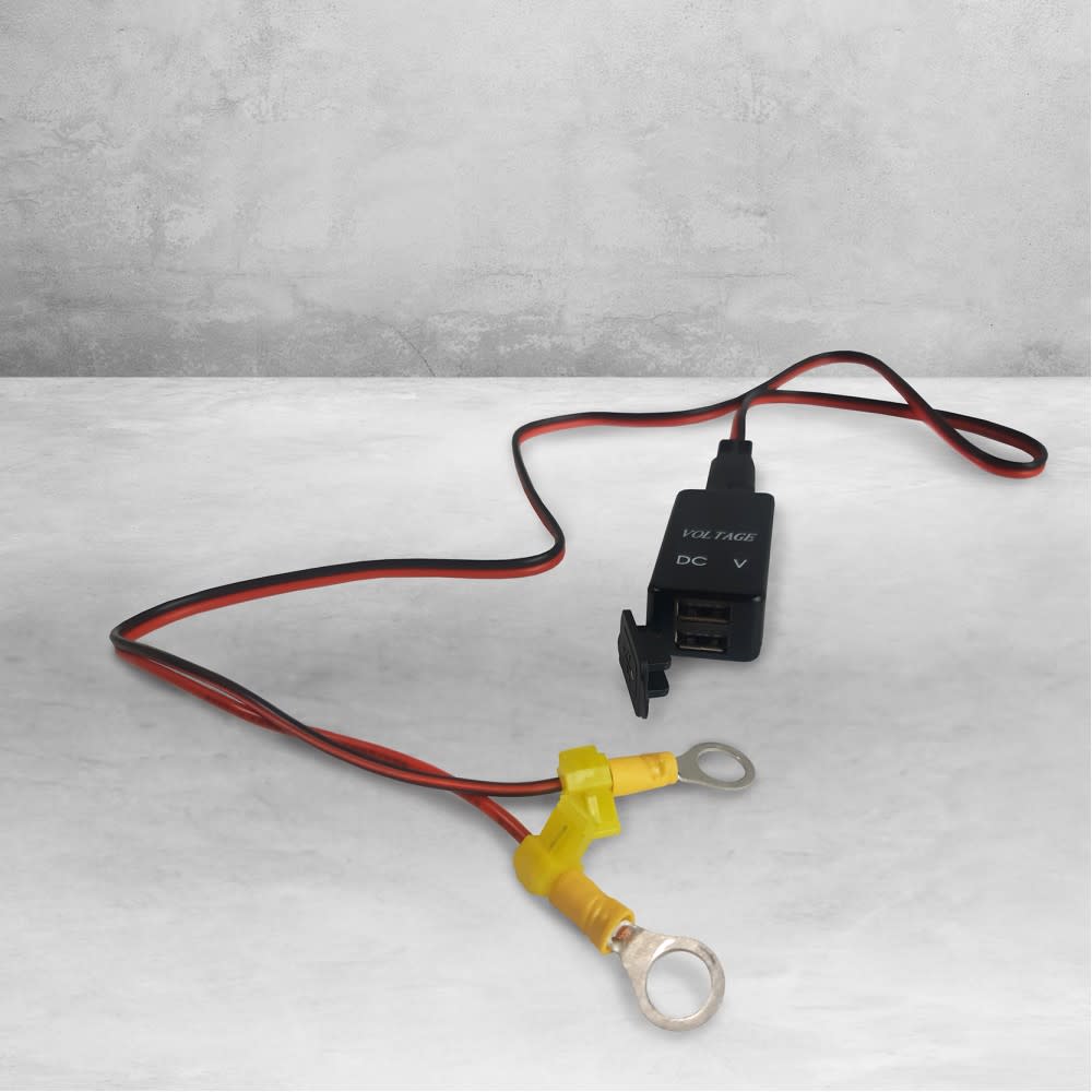 Dakota Lithium USB Phone Charger Voltmeter & Terminal Wiring Kit - Flockneti