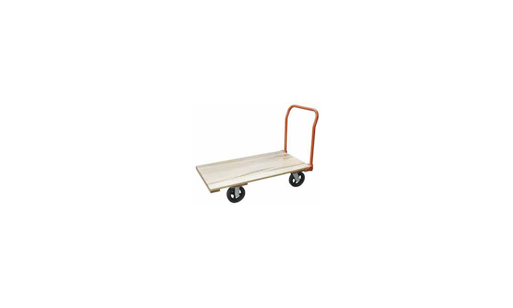 Cassidy Tricker 24 In. x 48 In. Deck Hardwood Frame Platform Truck - Flockneti