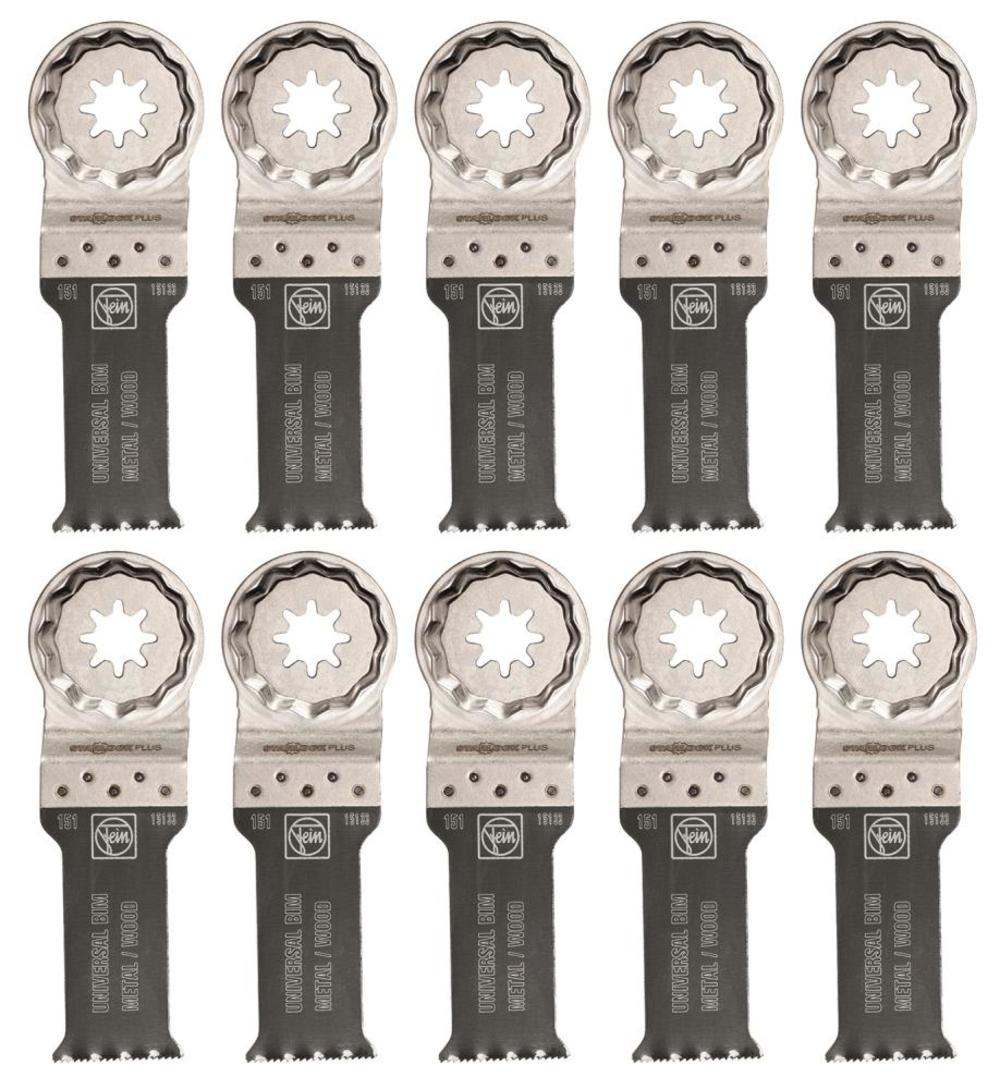 Fein StarlockPlus E-Cut 151 Universal Saw Blade with Bi Metal Toothing for Various Applications - Flockneti