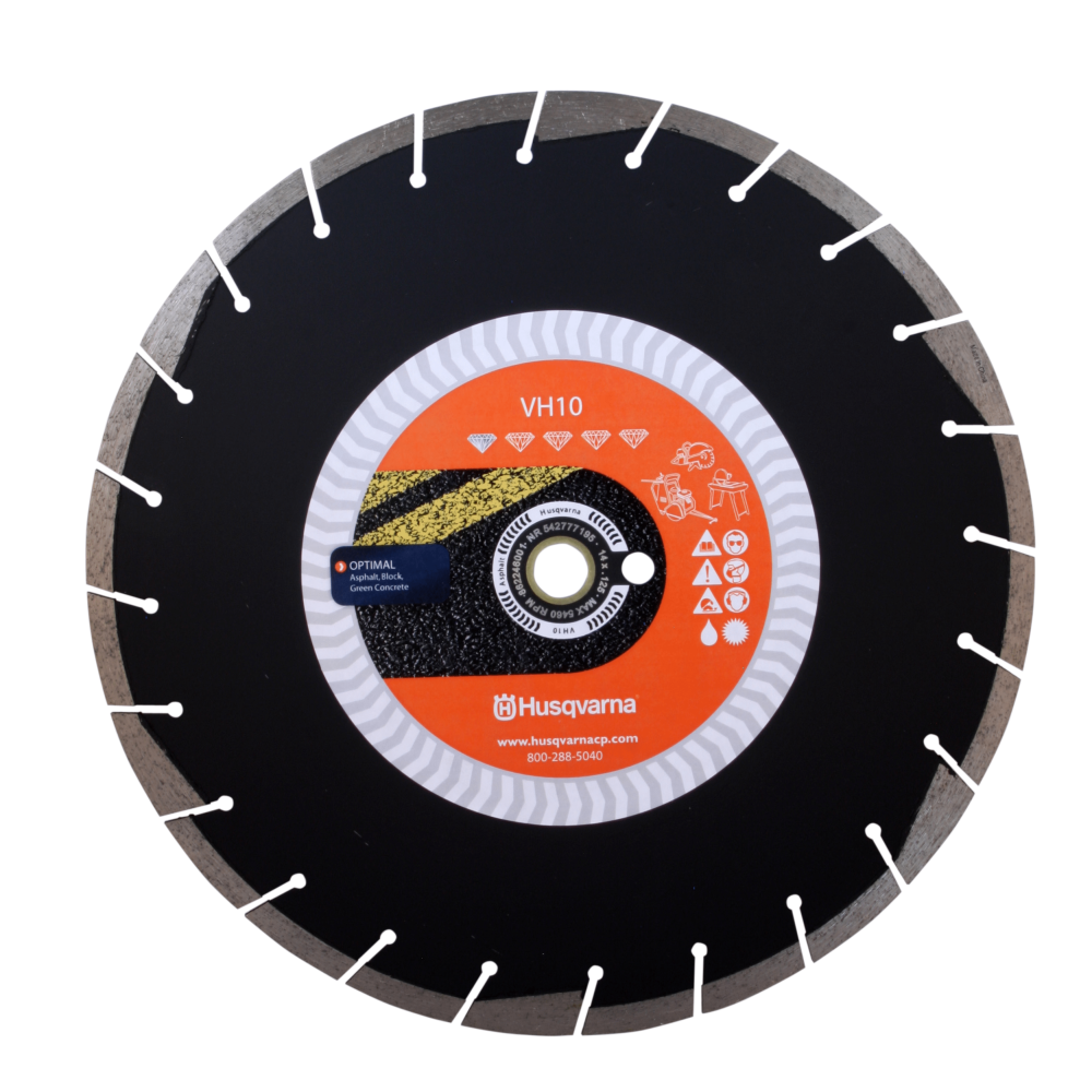 Husqvarna VH10 14InX.125 Asphalt Blade - Flockneti