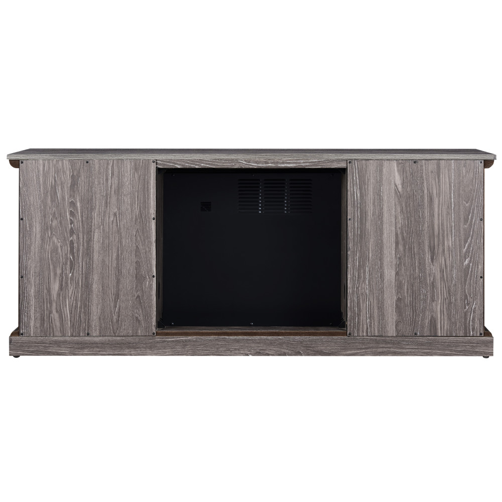 Hearthpro Media Electric Fireplace with Plank Style - Flockneti