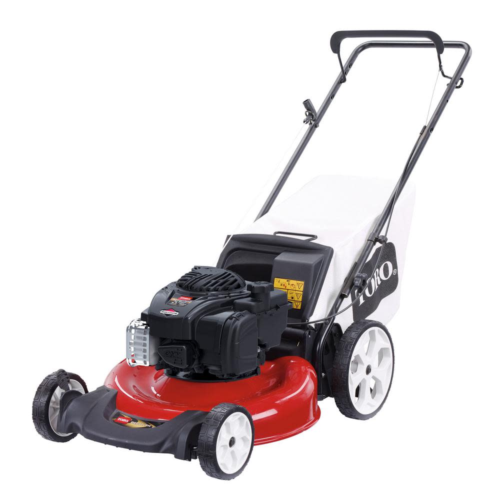 Toro Recycler High Wheel Gas Walk Behind Push Bagging Lawn Mower - Flockneti