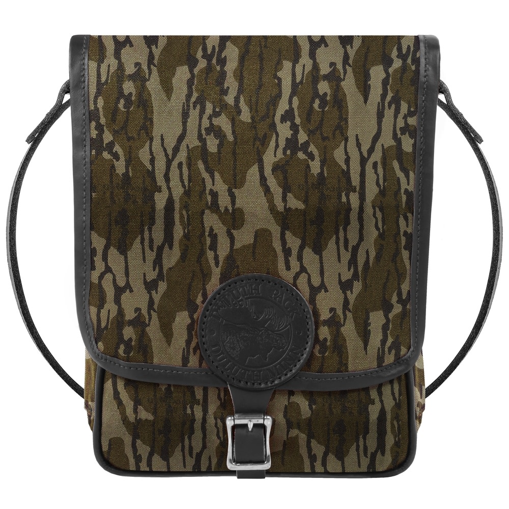 Duluth Pack Haversack with Leather Trim – Mossy Oak Bottomland - Flockneti