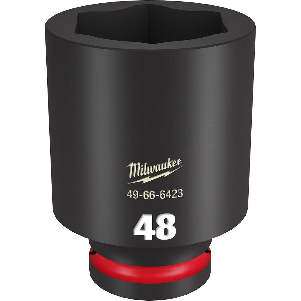 Milwaukee SHOCKWAVE Impact Duty Socket 3/4″ Drive 47MM Deep 6 Point - Flockneti