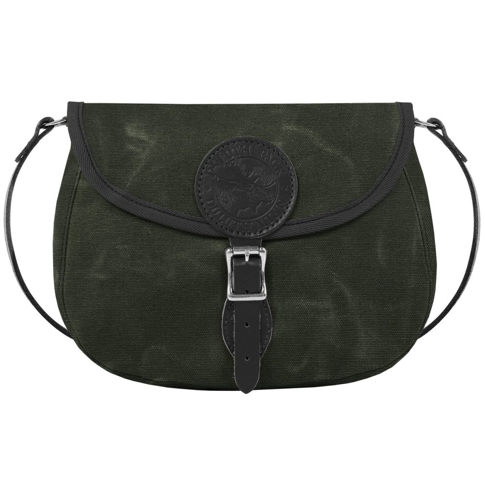 Duluth Pack 3 Liters Capacity Waxed Olive Drab Medium Standard Shell Purse - Flockneti