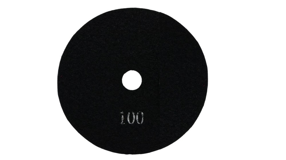 National Flooring Equipment 5 In. Polishing Pad – Resin Bond – 100 Grit - Flockneti