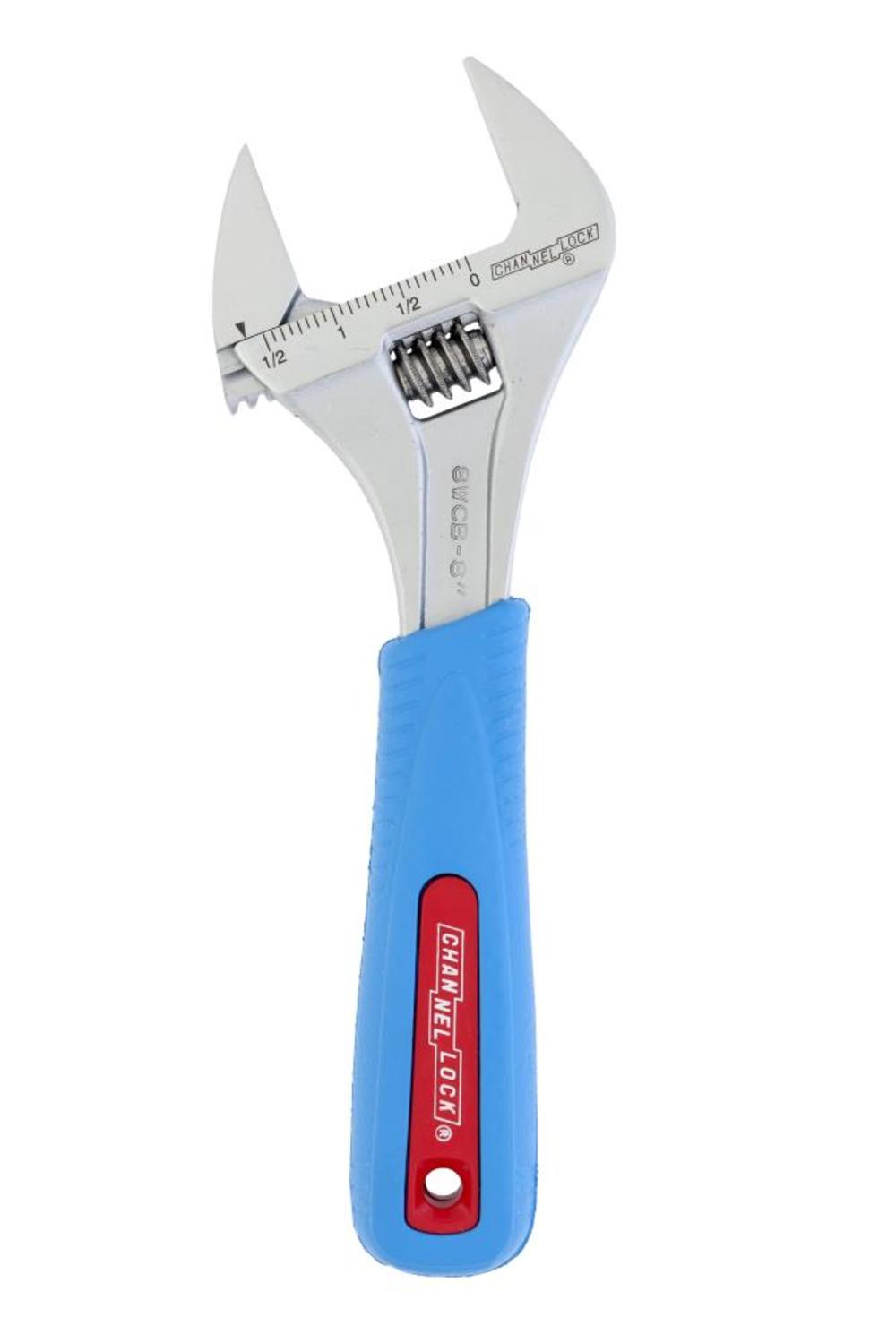 Channellock 8″ CODE BLUE Extra Wide Adj. Wrench - Flockneti