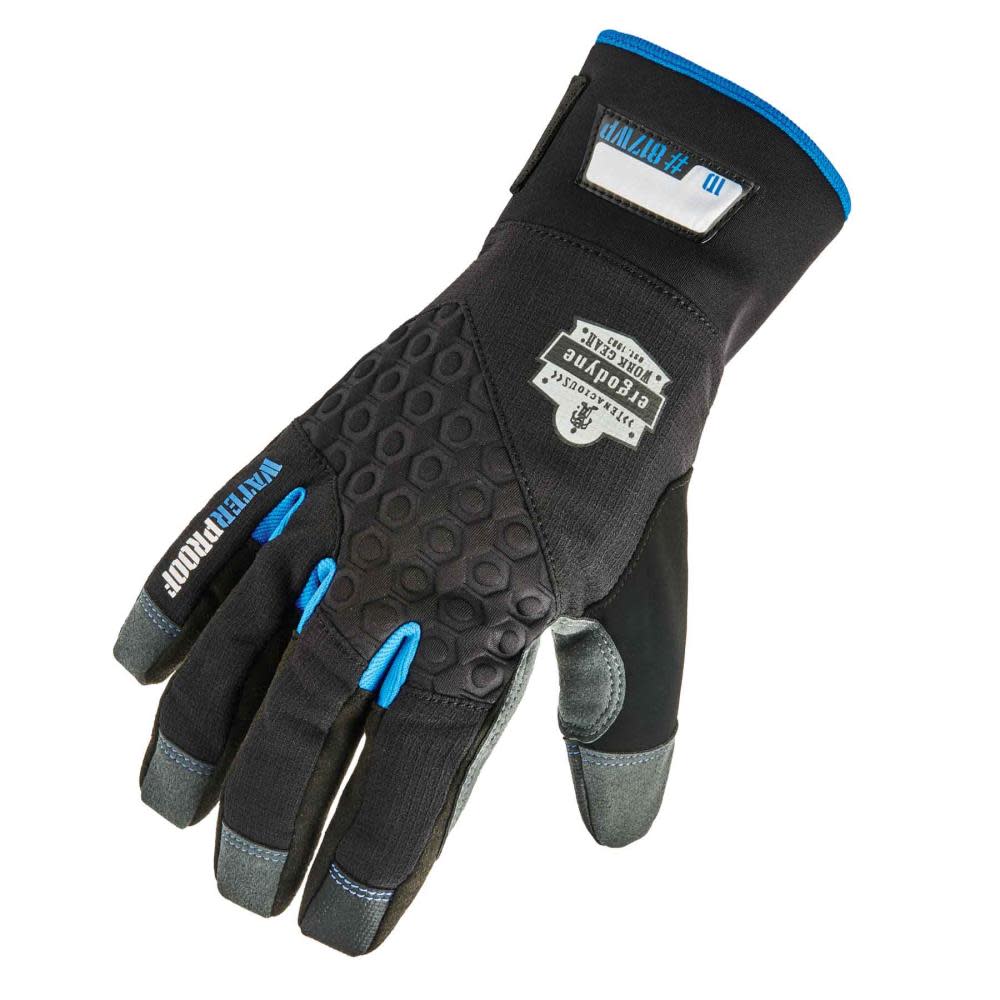 Ergodyne 817WP Pro Flex Reinforced Thermal Waterproof Utility Gloves - Flockneti