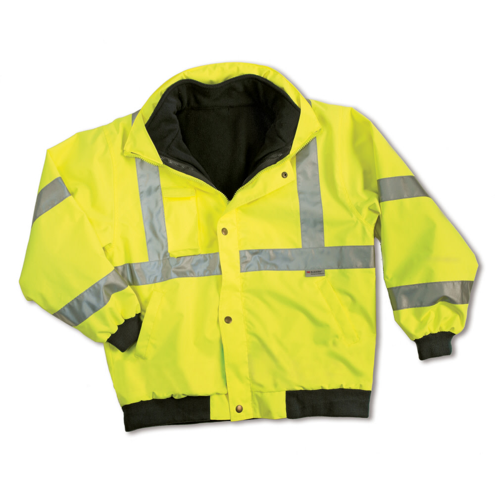 Ergodyne GloWear 8380 Class 3 Bomber Jacket – XL - Flockneti