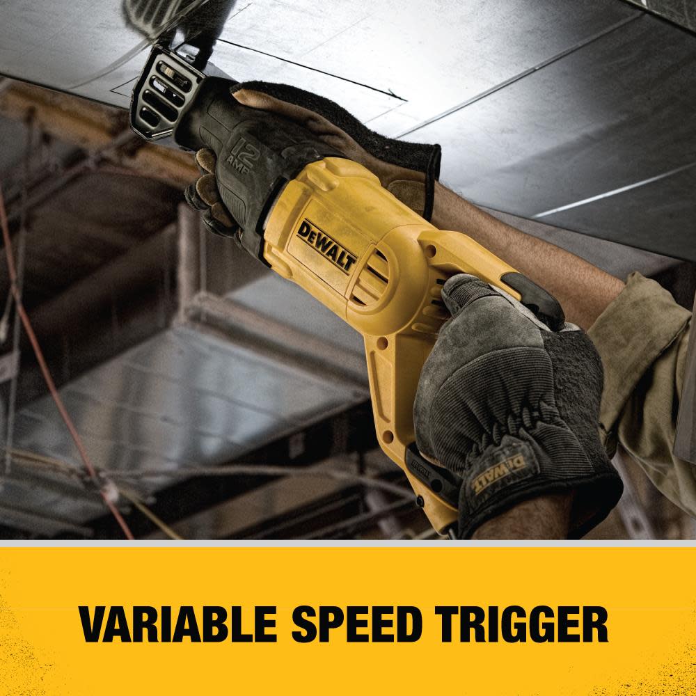 DEWALT 12 A Corded Reciprocating Saw - Flockneti