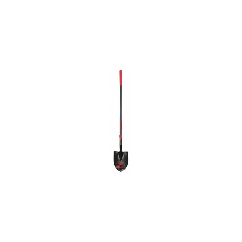 Razorback Round Point Shovel with 48″ Fiberglass Handle - Flockneti