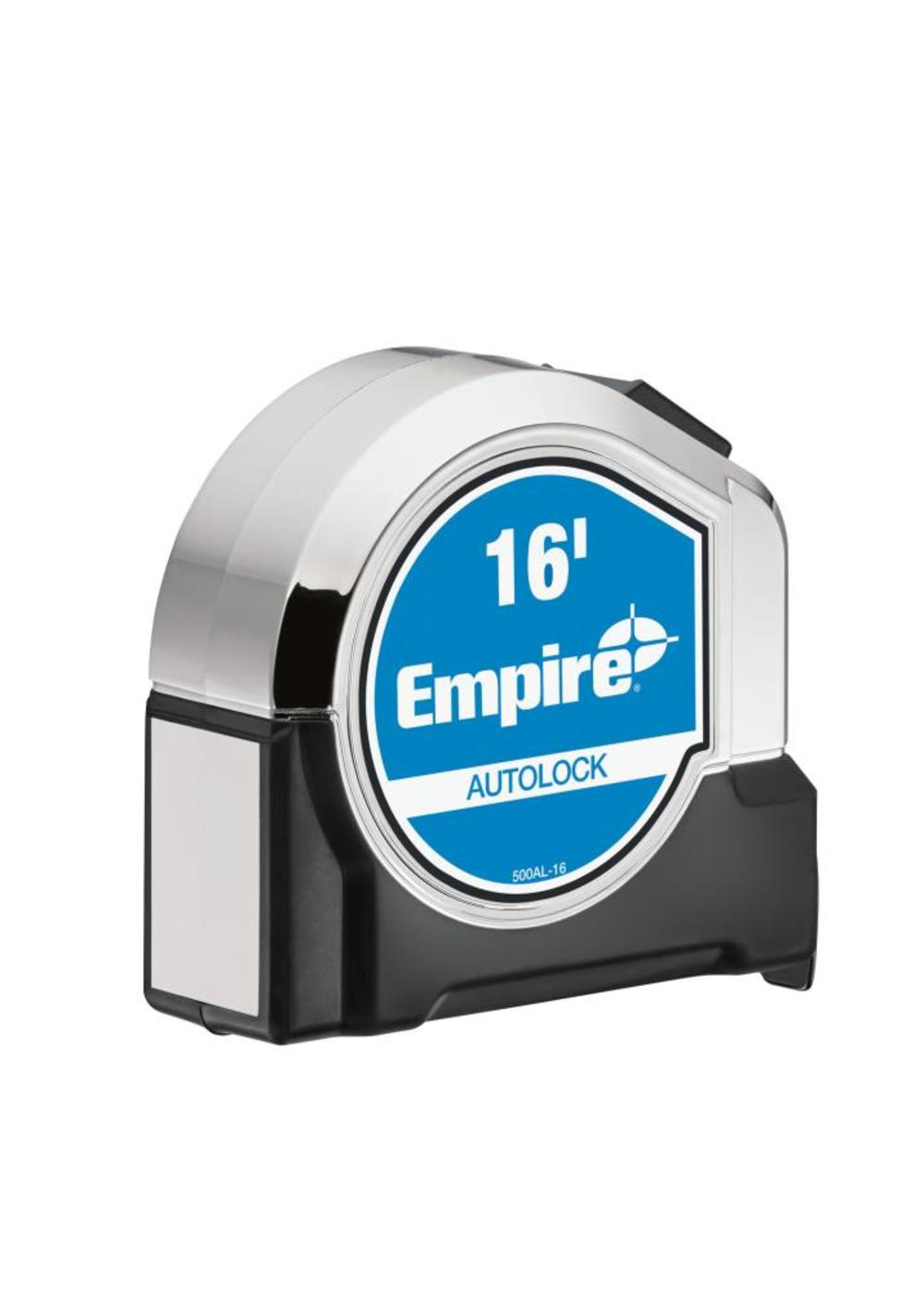Empire Level 16 Ft. Chrome Auto Lock Tape Measure - Flockneti