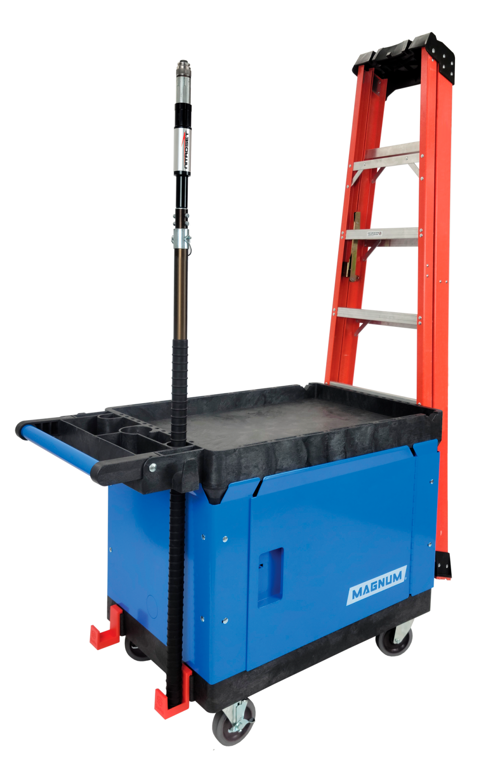 Magnum Tool Group Pro Series Service Cart 4426 with 5″ Casters & Tool Box - Flockneti