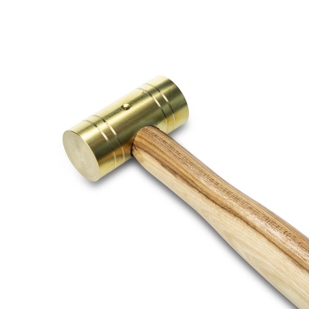 GEARWRENCH Hammer Brass with Hickory Handle 16 oz - Flockneti