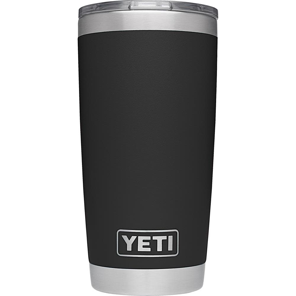Yeti Black Rambler 20oz - Flockneti