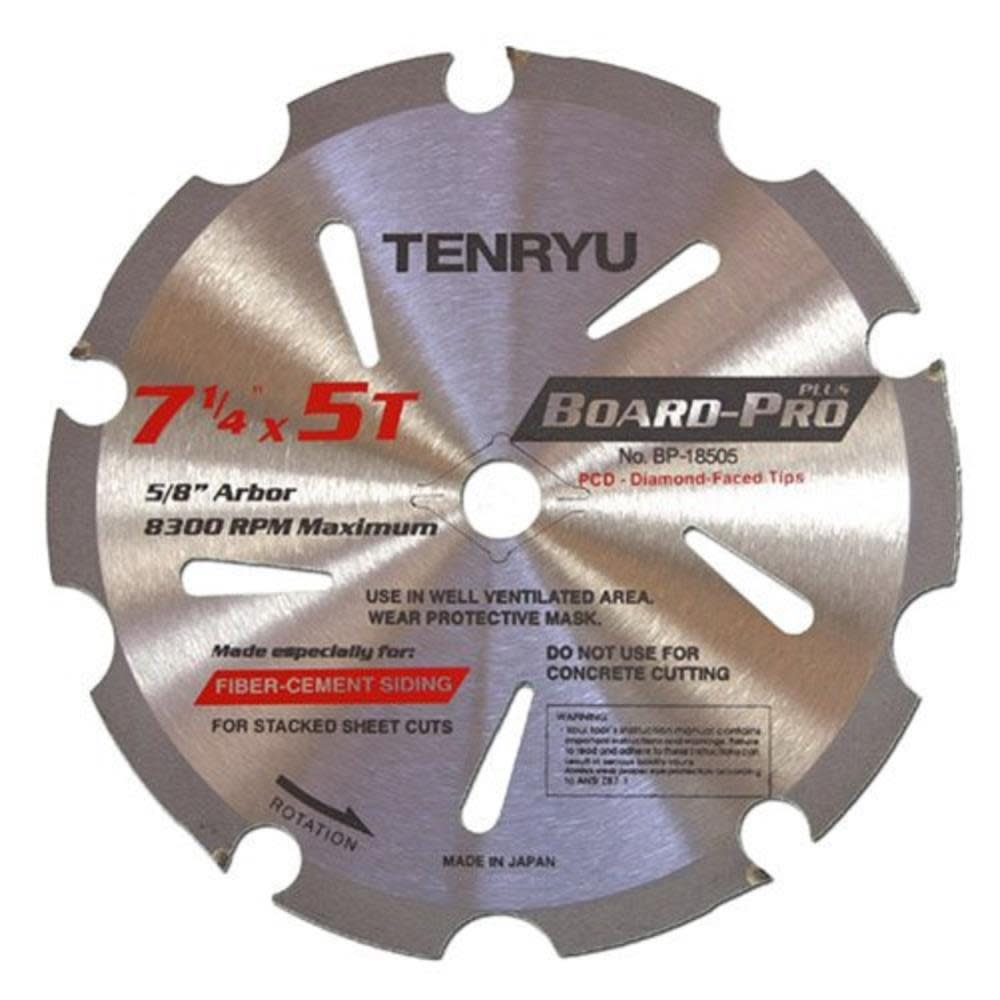Tenryu 7-1/4In HardiPlank/Durock Blade - Flockneti