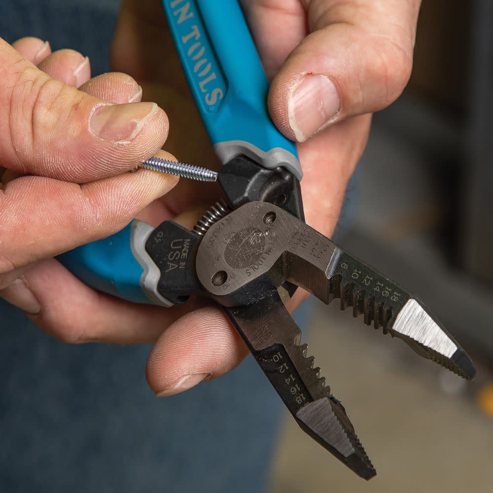 Klein Tools Klein-Kurve Heavy-Duty Wire Stripper 8-20 AWG - Flockneti