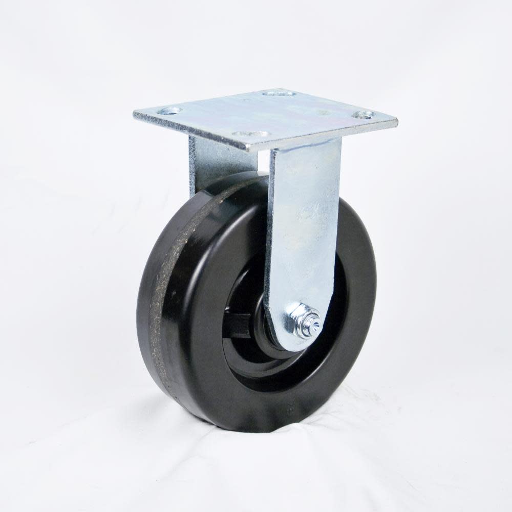 EZ Roll Casters 6 In. Phenolic Rigid Caster - Flockneti