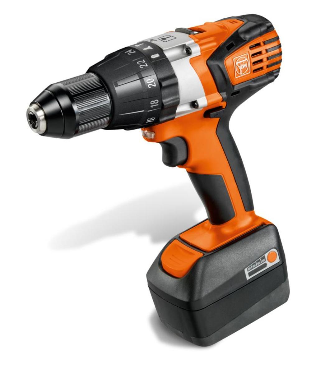 Fein ASB 14 Cordless 2-Speed Hammer Drill Driver - Flockneti