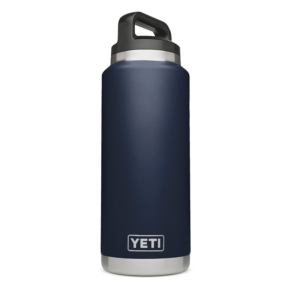 Yeti 36oz Rambler Bottle with Bottle Chug Cap – Navy - Flockneti