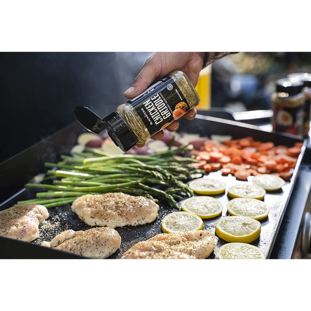 Blackstone Glass Bottles Seasoning Blend All Purpose 3pk - Flockneti