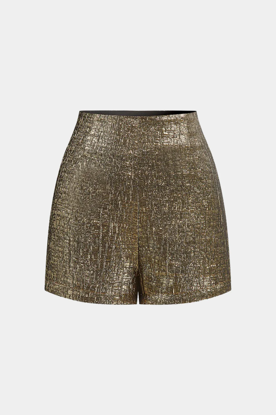 Texture Zipper Shorts - Flockneti