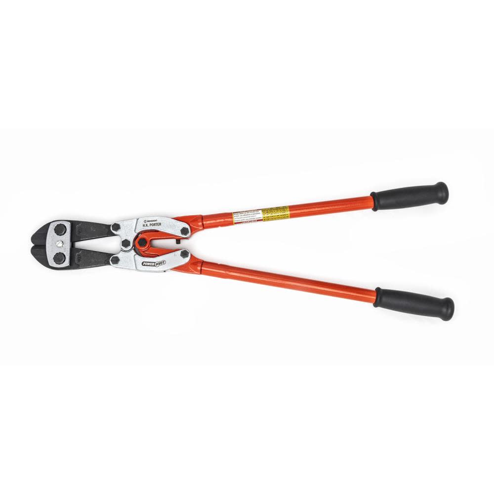 Crescent HK Porter Bolt Cutter 24″ Power Pivot Center Cut Double Compound Action - Flockneti