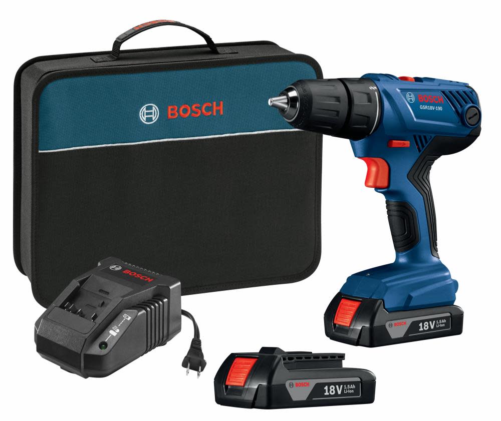Bosch 18V Compact 1/2″ Drill/Driver Kit - Flockneti