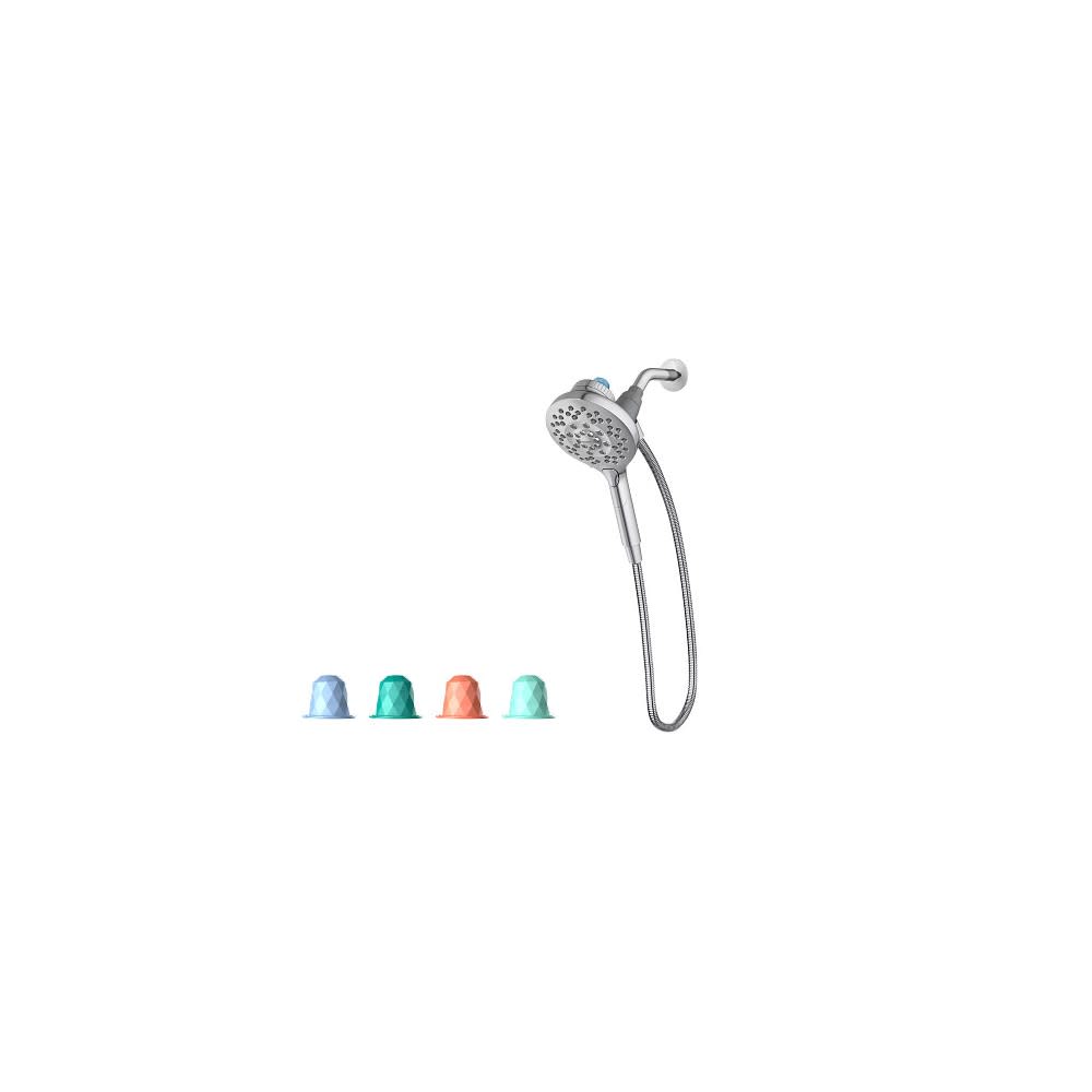 Moen Chrome Aromatherapy Handshower with INLY Shower Capsules - Flockneti