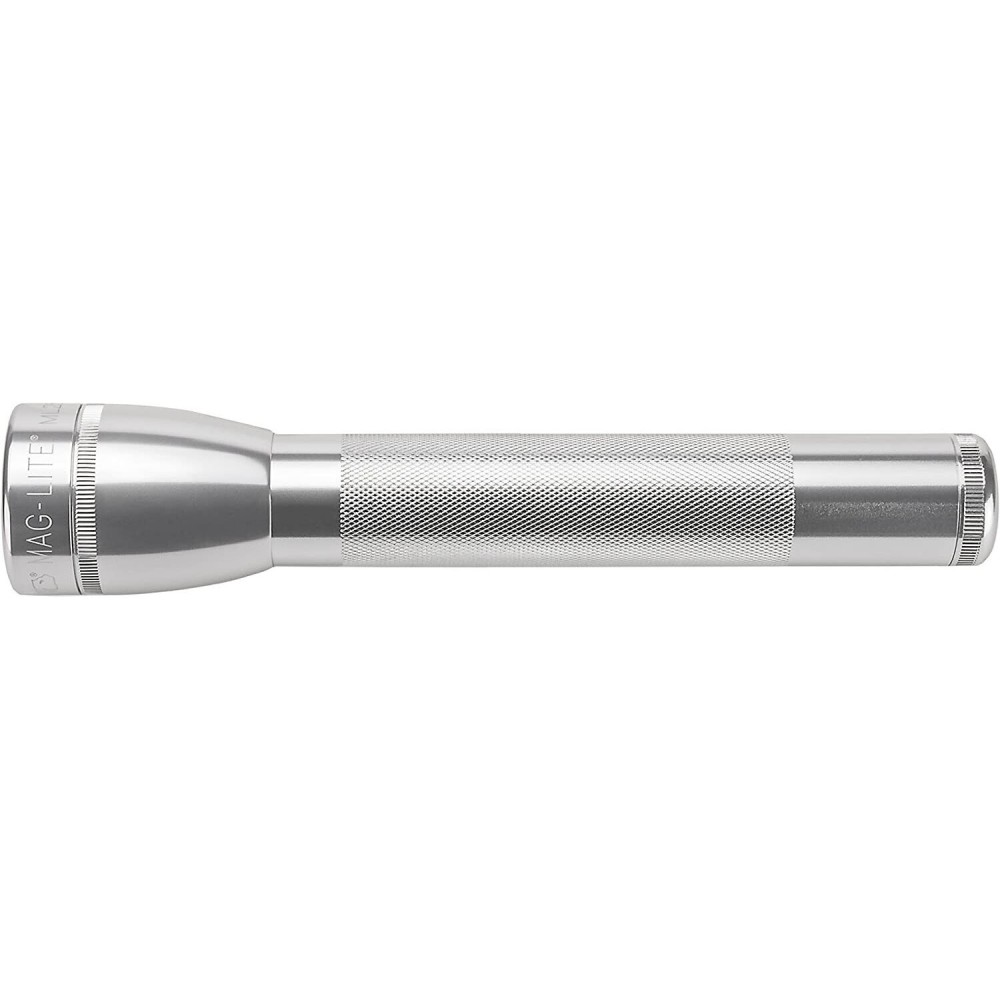 Maglite Flashlight ML25LT 173 Lumens Silver LED 2 Cell C - Flockneti
