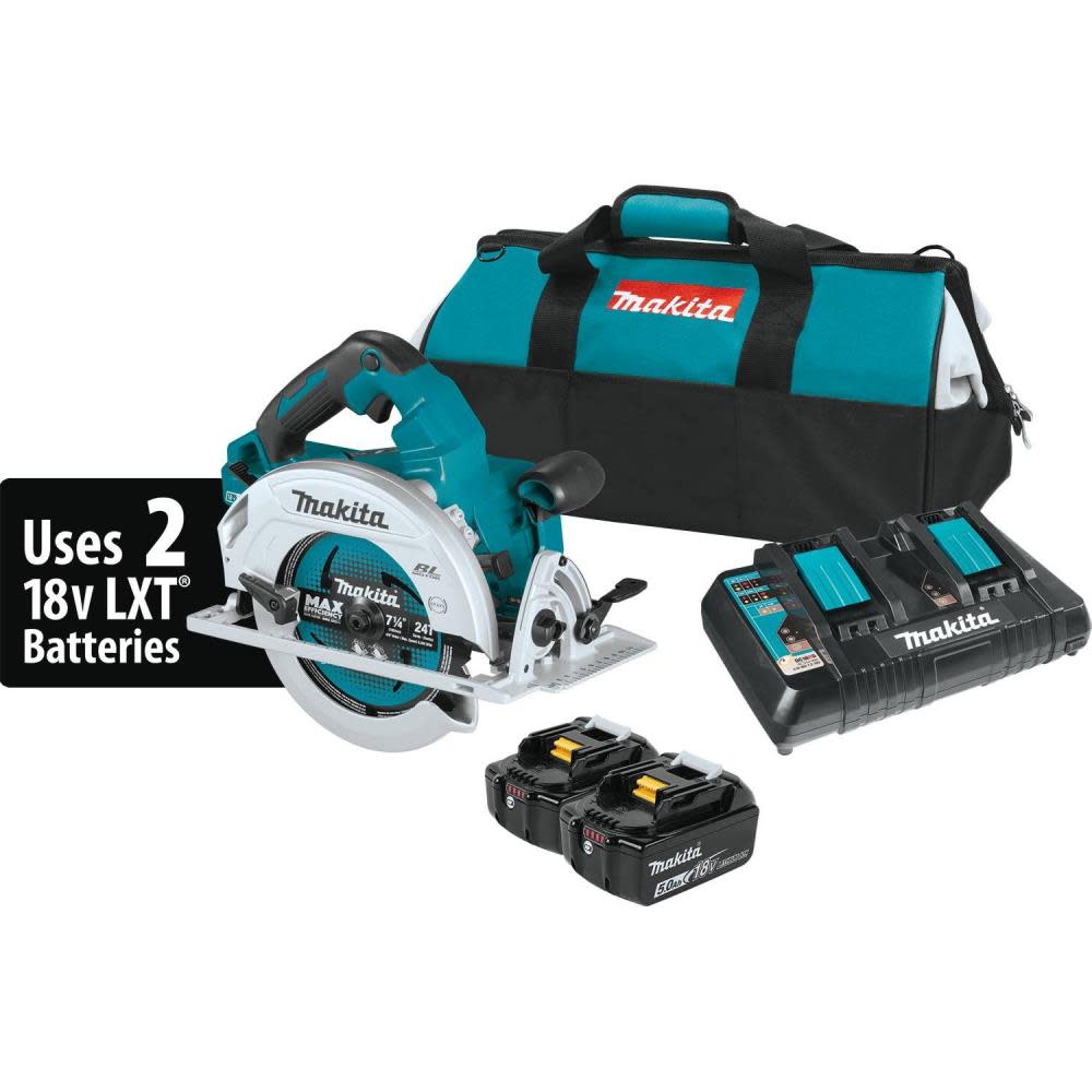 Makita 18V X2 LXT 36V 7 1/4 Circular Saw Kit - Flockneti
