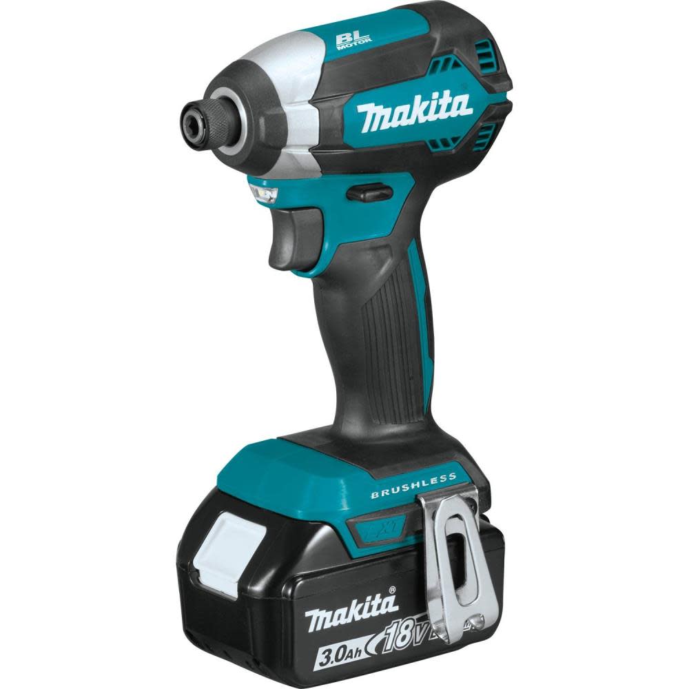 Makita 18V LXT Lithium-Ion Brushless Cordless Impact Driver Kit (3.0Ah) - Flockneti