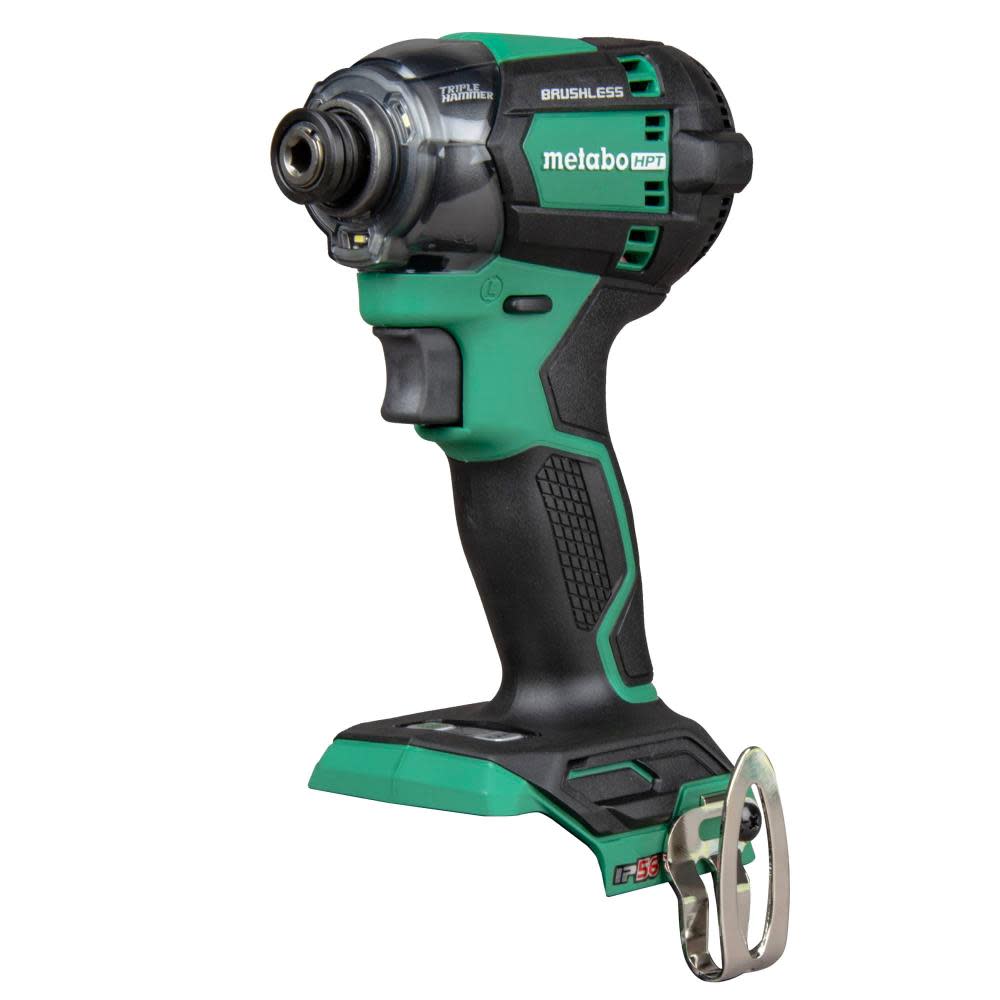Metabo HPT 18V MultiVolt Impact Driver Triple Hammer Bolt Bare Tool - Flockneti