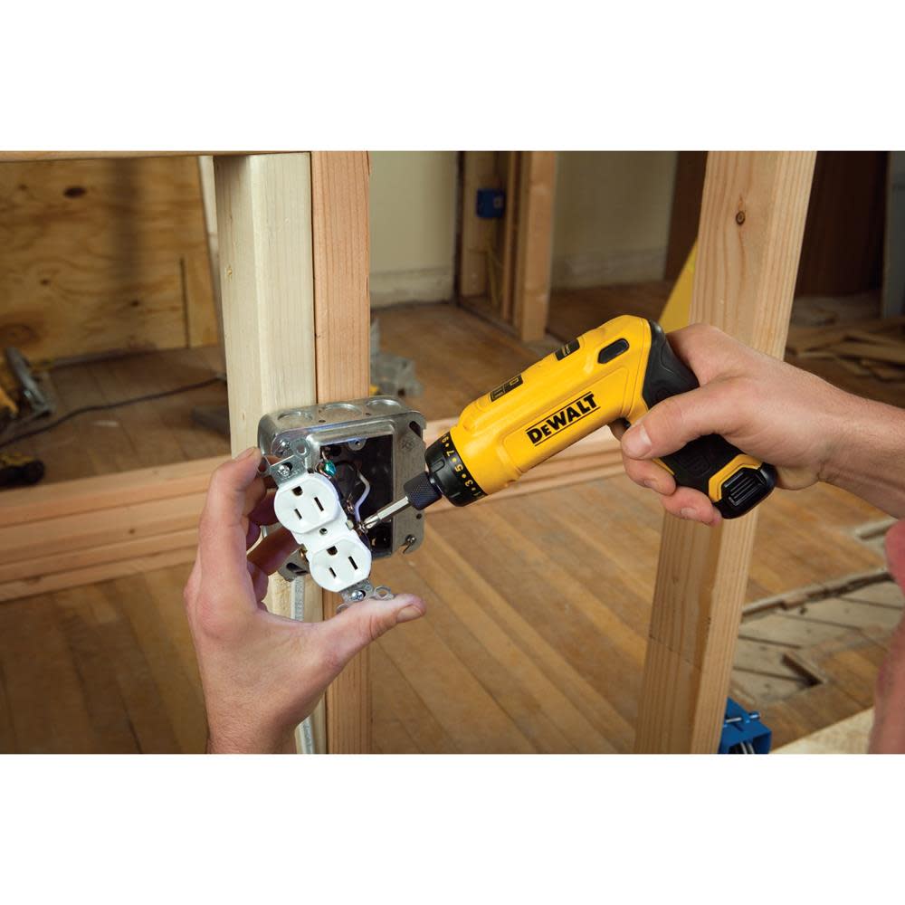 DEWALT 8 V MAX Gyroscopic Screwdriver 2 Battery Kit - Flockneti