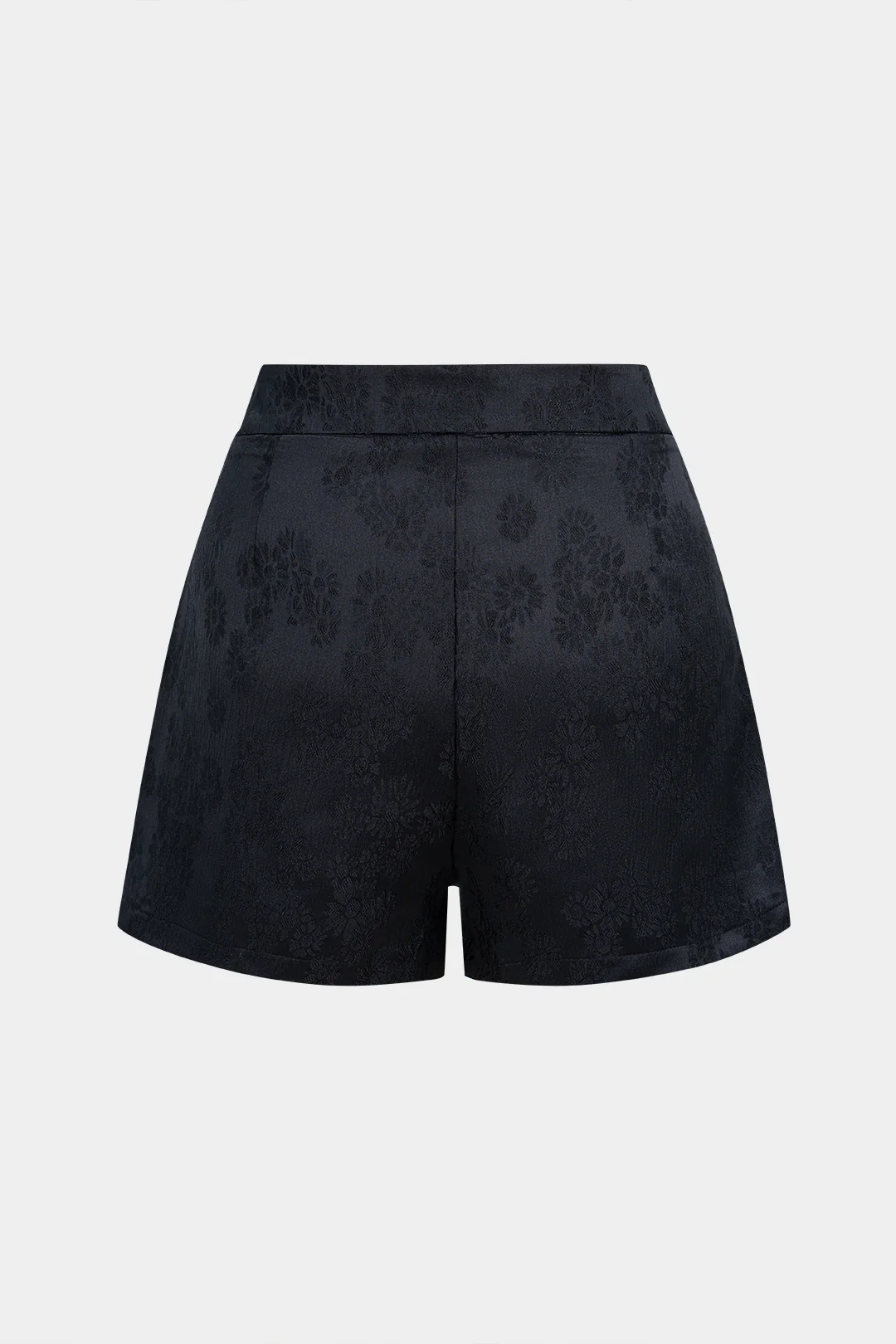 Jacquard High Waist Shorts - Flockneti