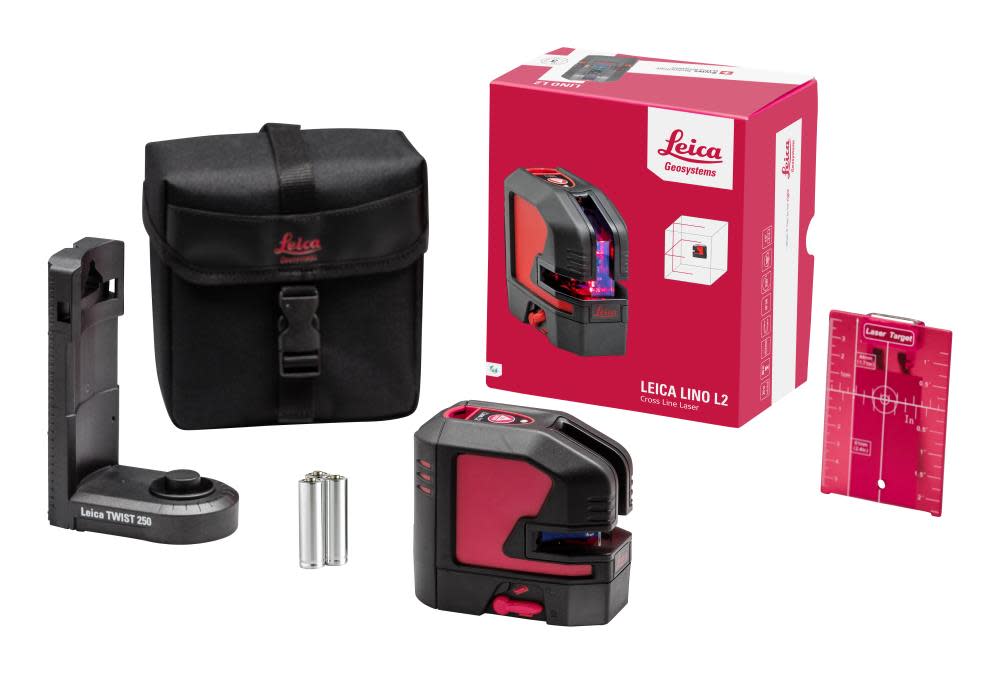 Leica Geosystems LINO L2s Cross Line Laser - Flockneti