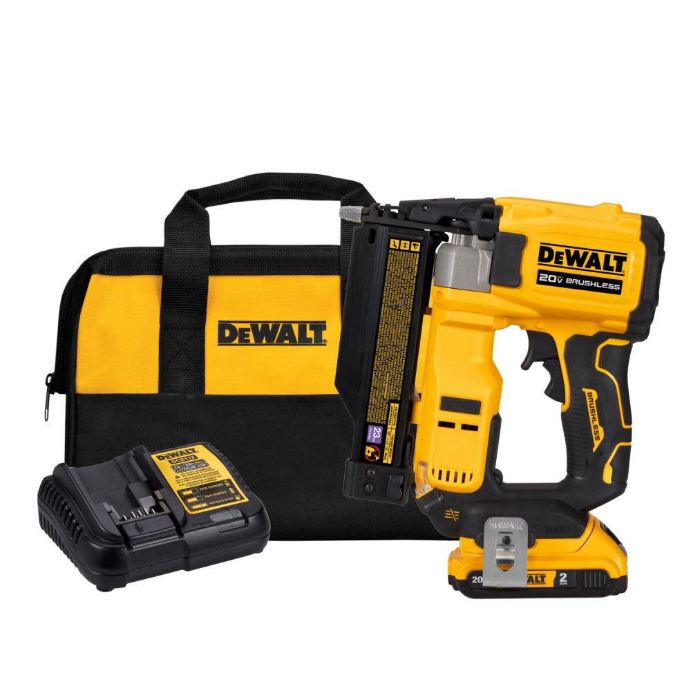 DEWALT ATOMIC Compact Series 20V MAX Pin Nailer 23 Gauge Kit - Flockneti