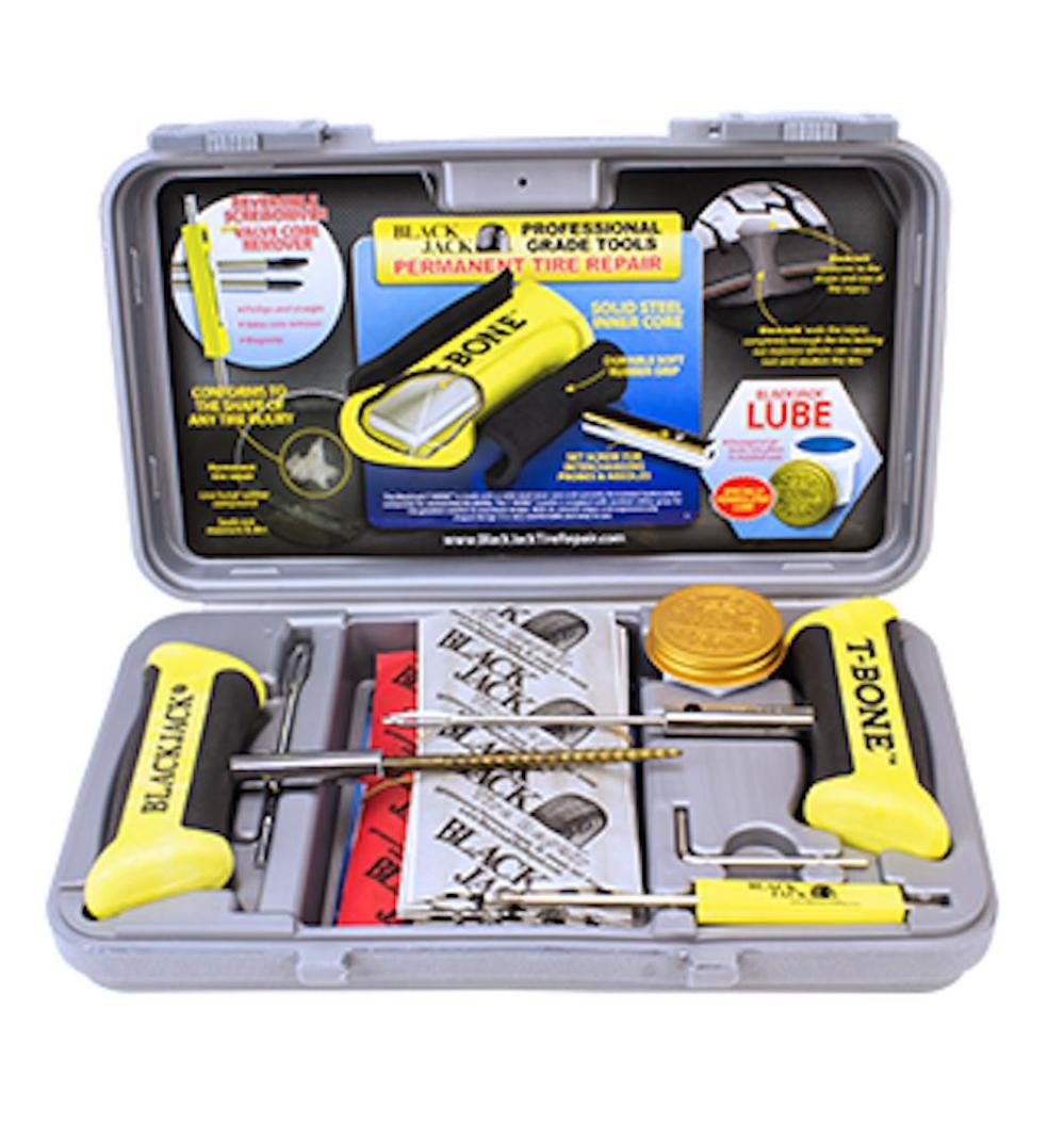 Black Jack Tire Repair Truck Repair Kit with 35 Repairs - Flockneti