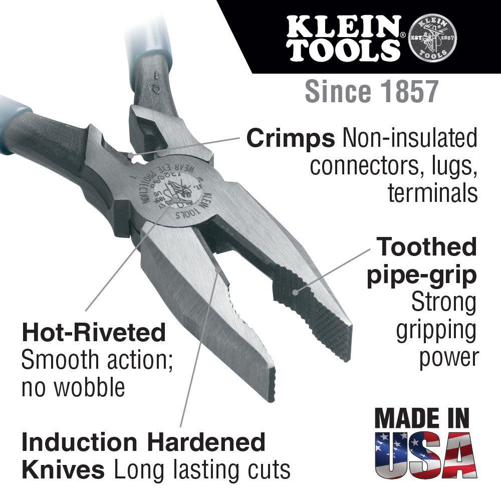 Klein Tools 8″ Universal Combination Pliers - Flockneti