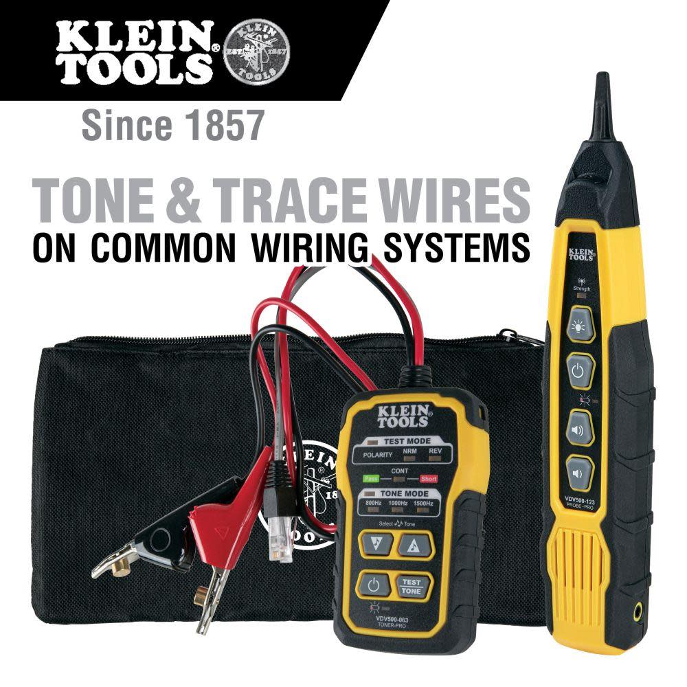 Klein Tools Cable Tracer with Probe Tone Kit - Flockneti