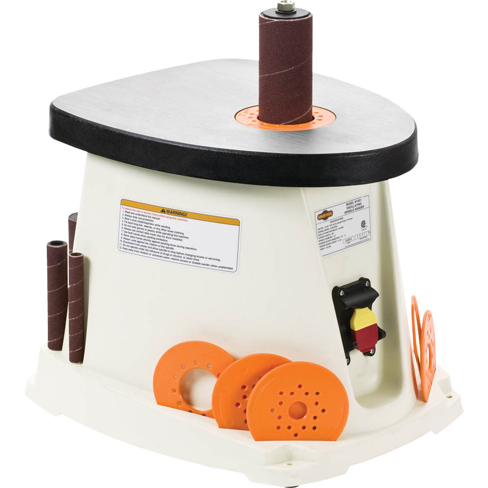 Shop Fox Oscillating Spindle Sander - Flockneti