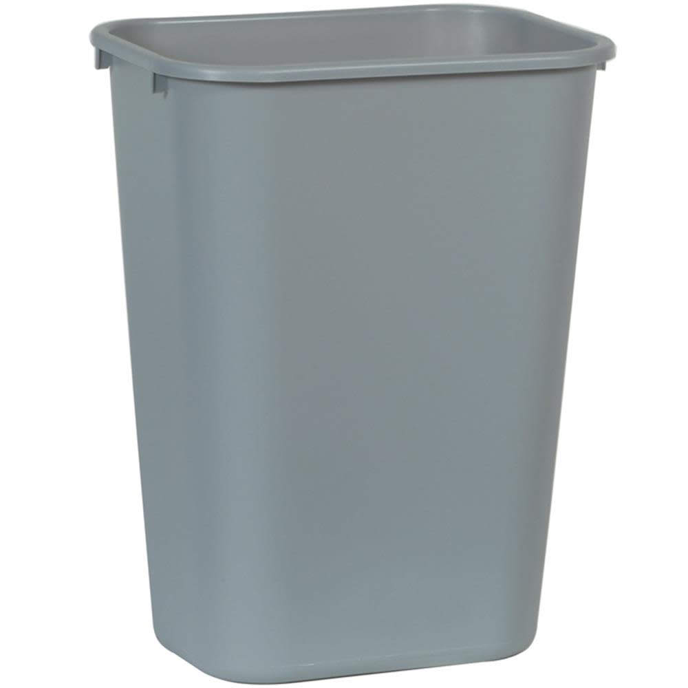 Rubbermaid Large Gray Wastebasket - Flockneti