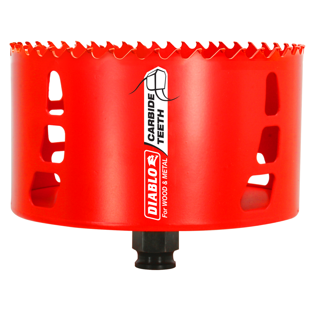Diablo Tools 4-3/4″ (121mm) Carbide-Tip Wood & Metal Holesaw - Flockneti