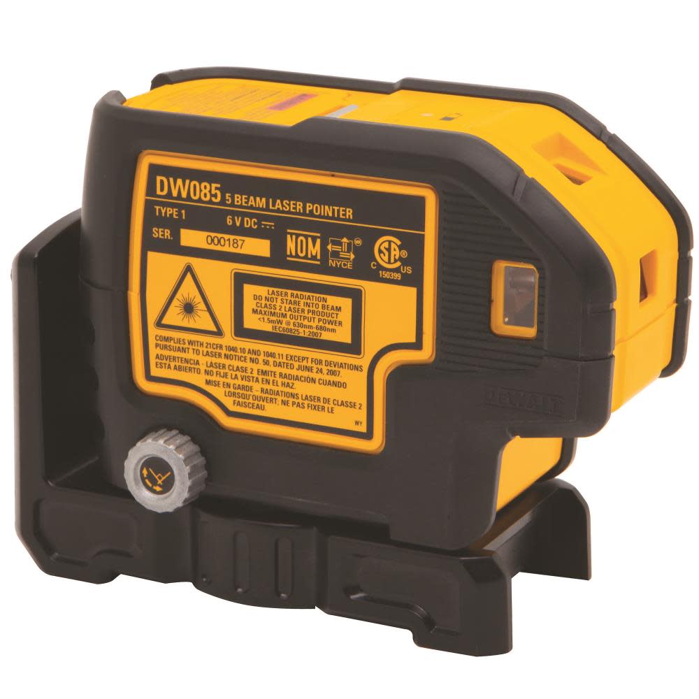 DEWALT 5 Beam Laser Pointer - Flockneti