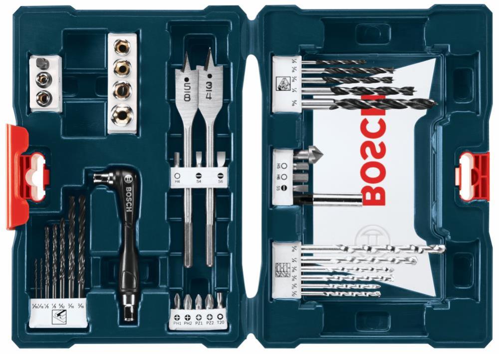 Bosch Drilling and Driving Mixed Bit Set 41pc - Flockneti