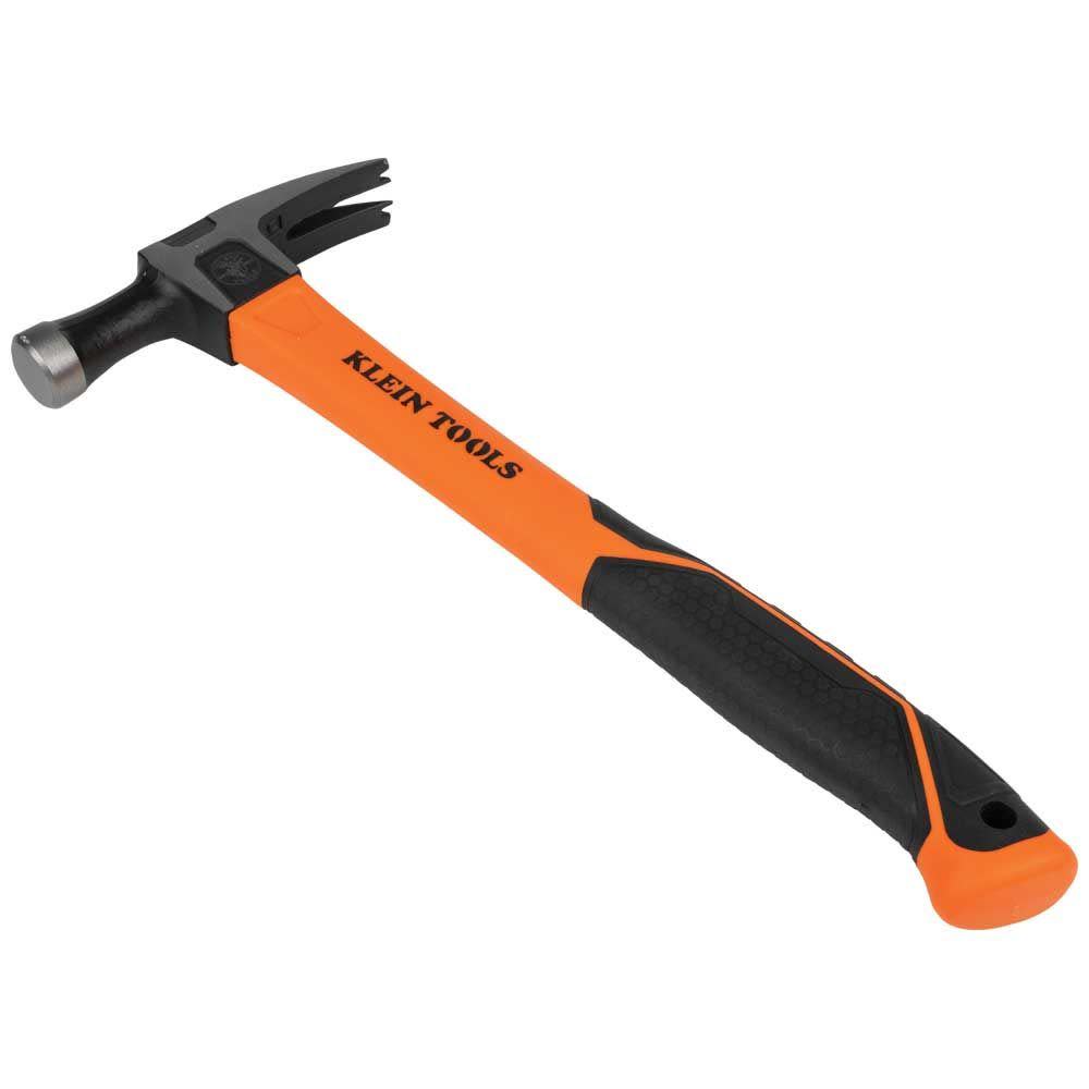 Klein Tools Electricians Hammer Straight Claw 18oz 15″ - Flockneti