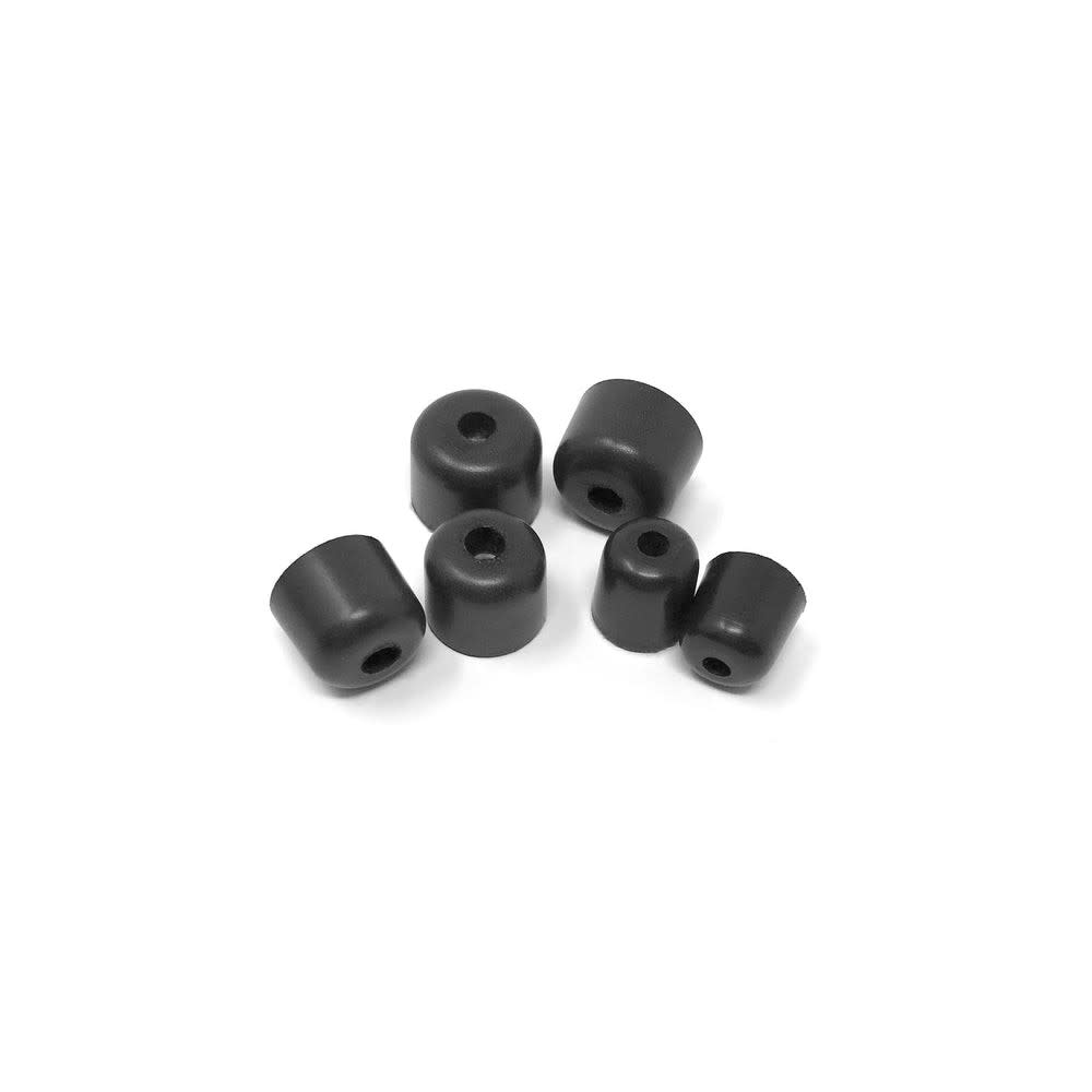 ISOtunes Trilogy Red Core Short Foam Ear Tips Large 5 Pairs - Flockneti