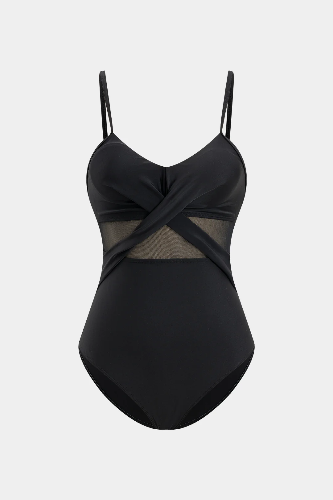 Crossed Backless Swimsuit - Flockneti