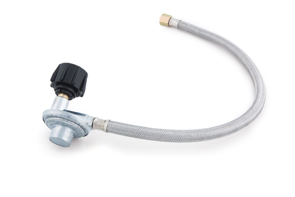 Broil King Braided Stainless Steel QCC1 Hose with Regulator - Flockneti