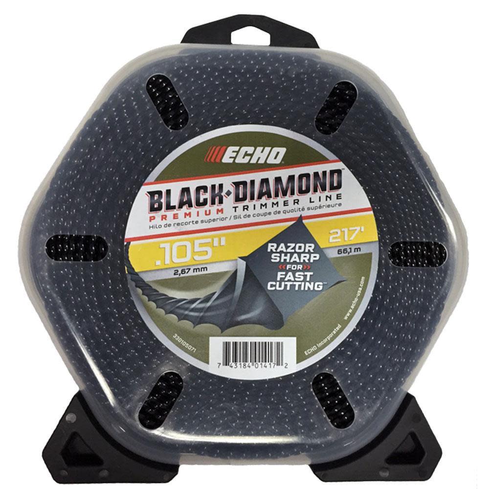 Echo Black Diamond Trimmer Line – 1 lb Spool – .105 In. - Flockneti